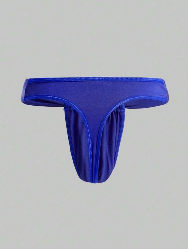 Men's Solid Color Comfortable Thong Underwear